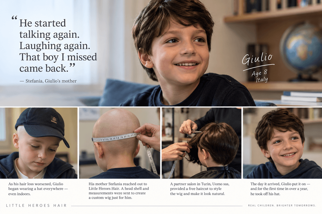 Giulio’s Story: Finding Confidence After Hair Loss