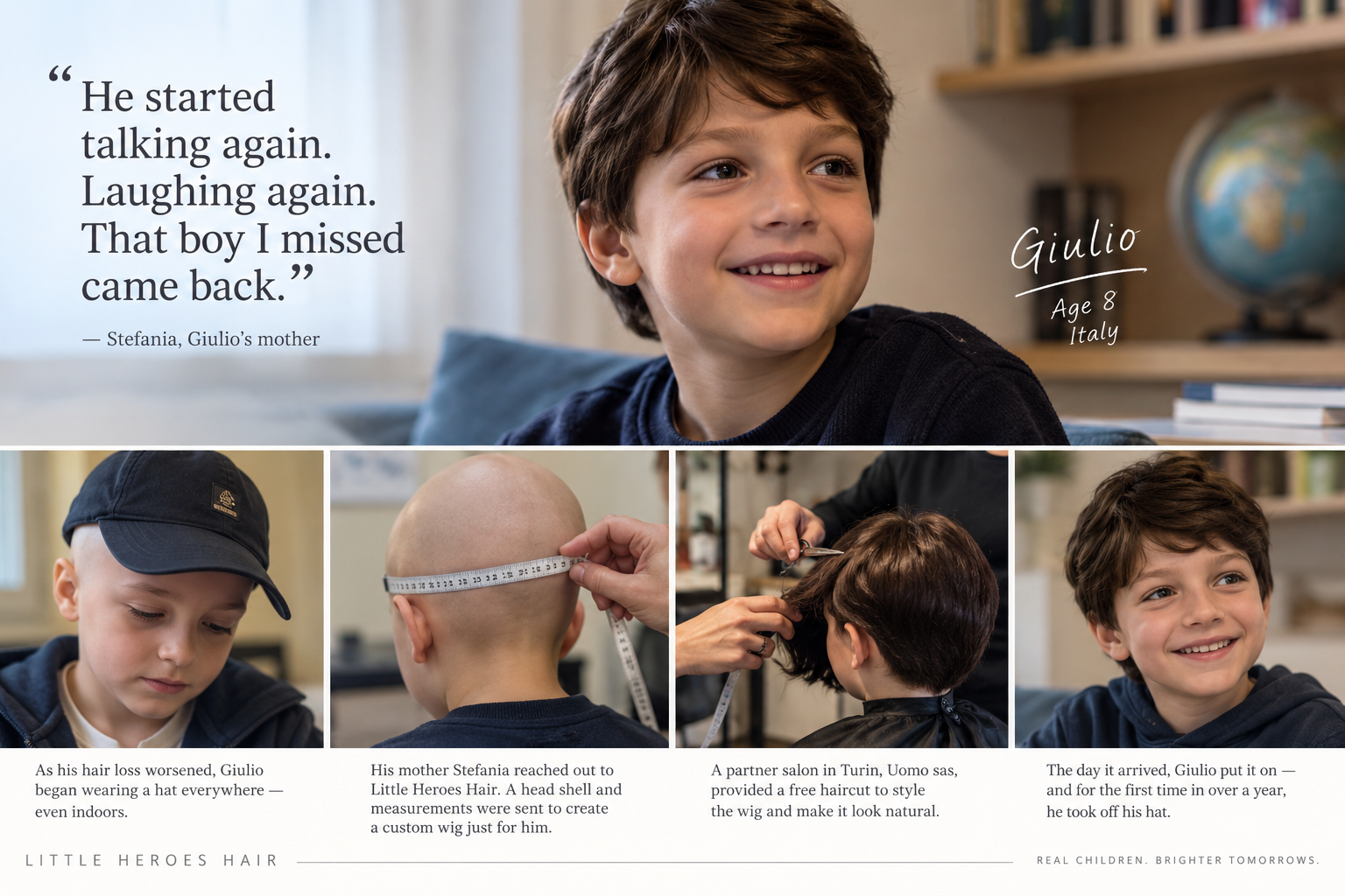 The Day Giulio Took Off His Hat